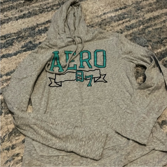 Aeropostale Light Teal Pullover - Picture 3 of 4